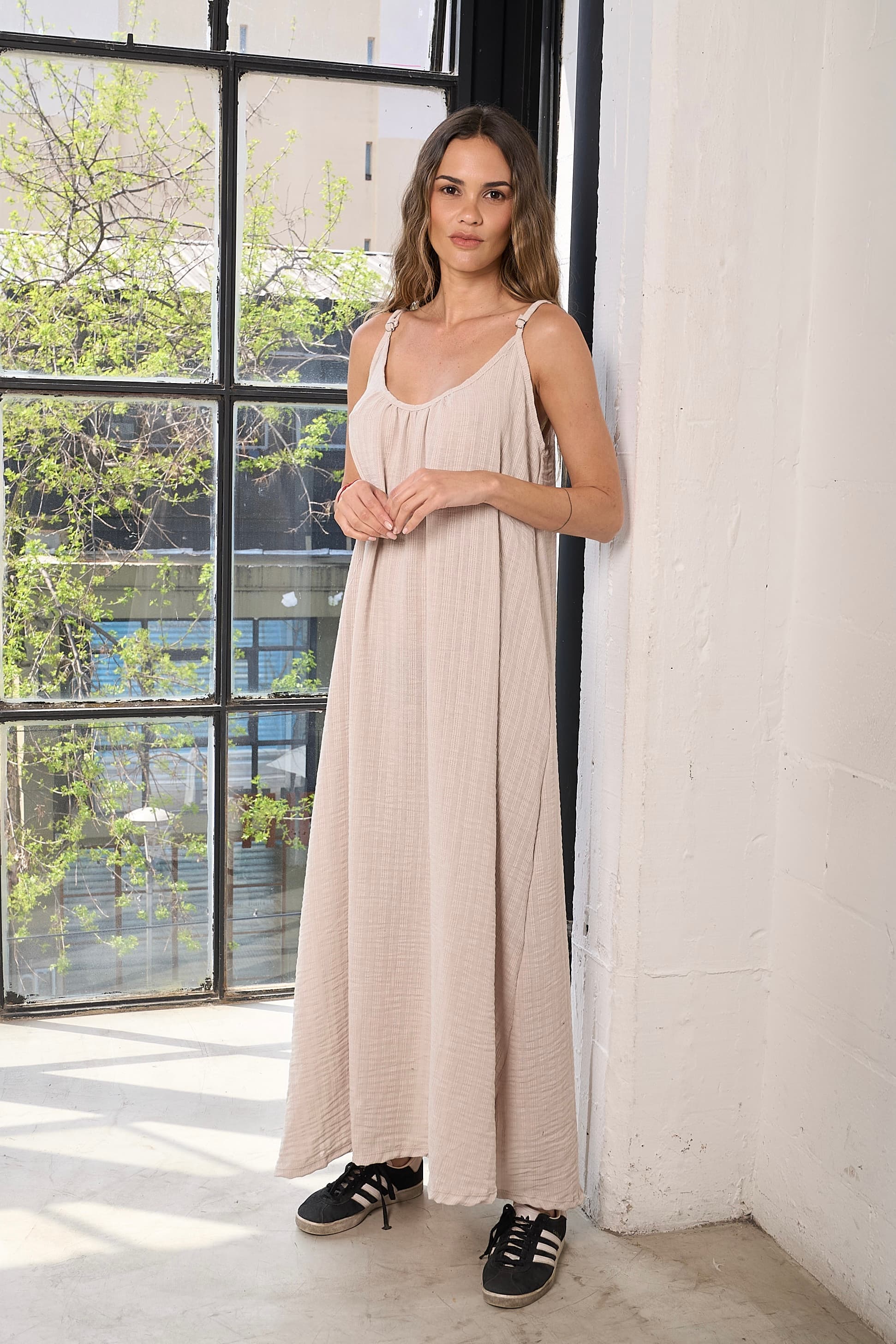 Vestido Manantiales - Art 1106 (lino ratier)