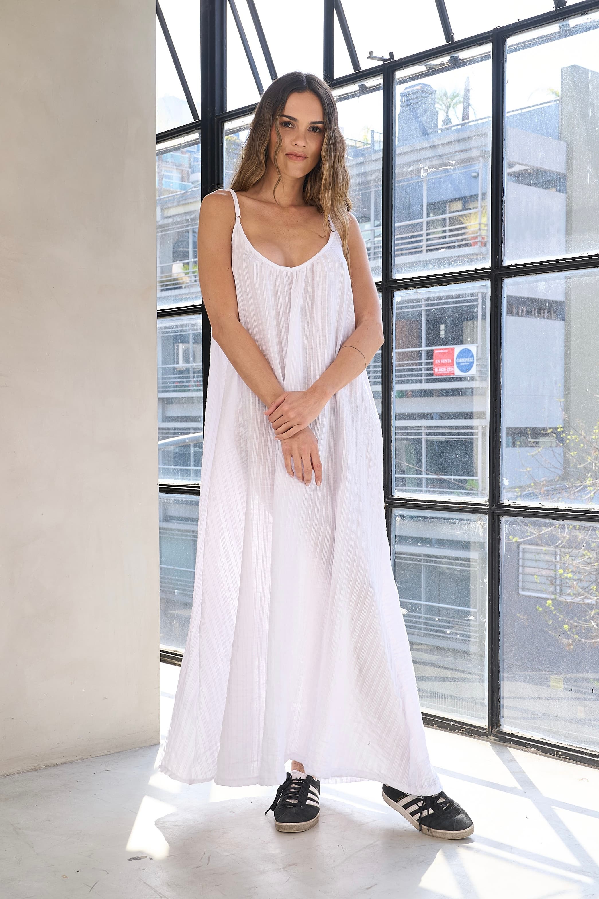 Vestido Manantiales - Art 1106 (lino ratier)