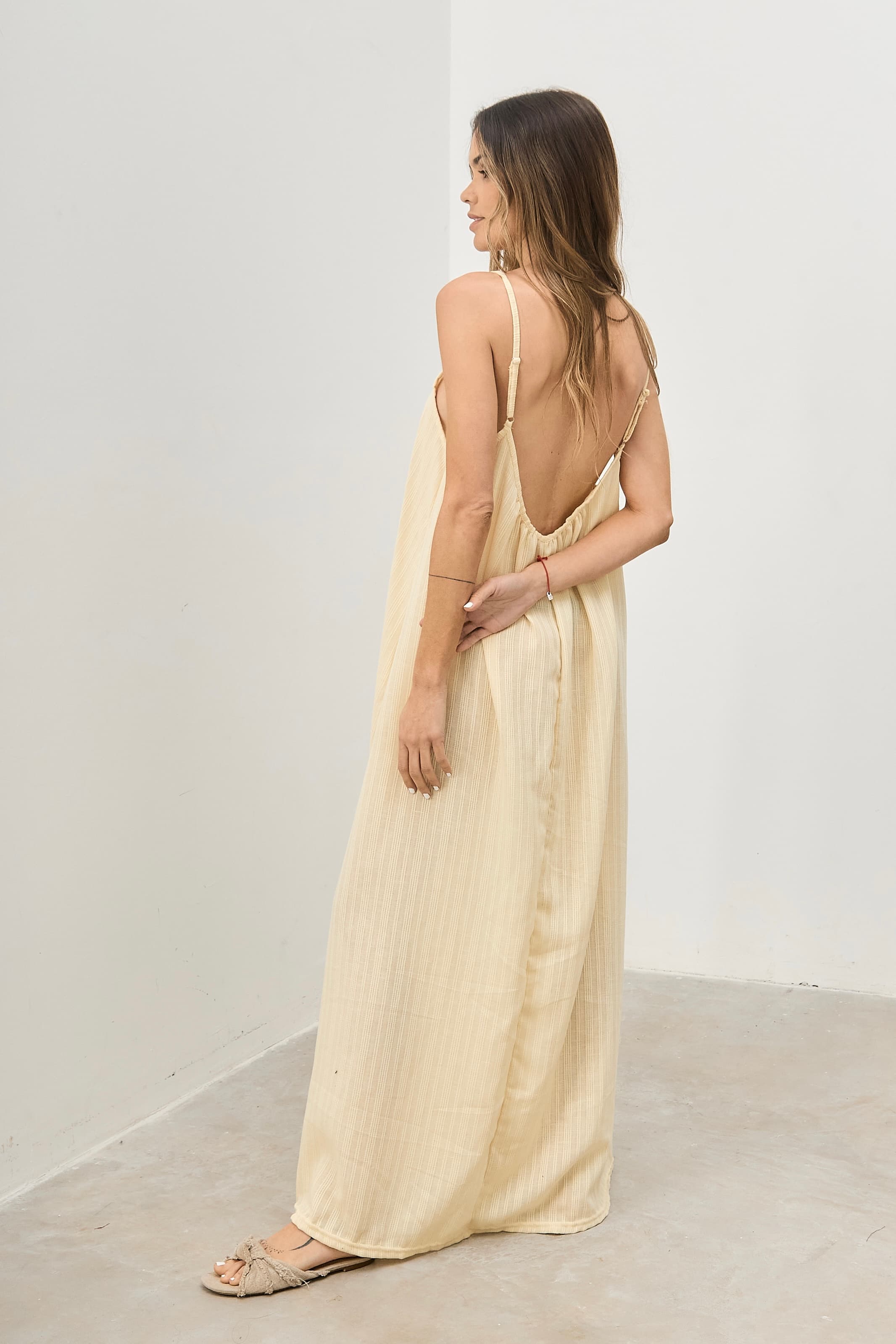 Vestido Manantiales - Art 1106 (lino ratier)