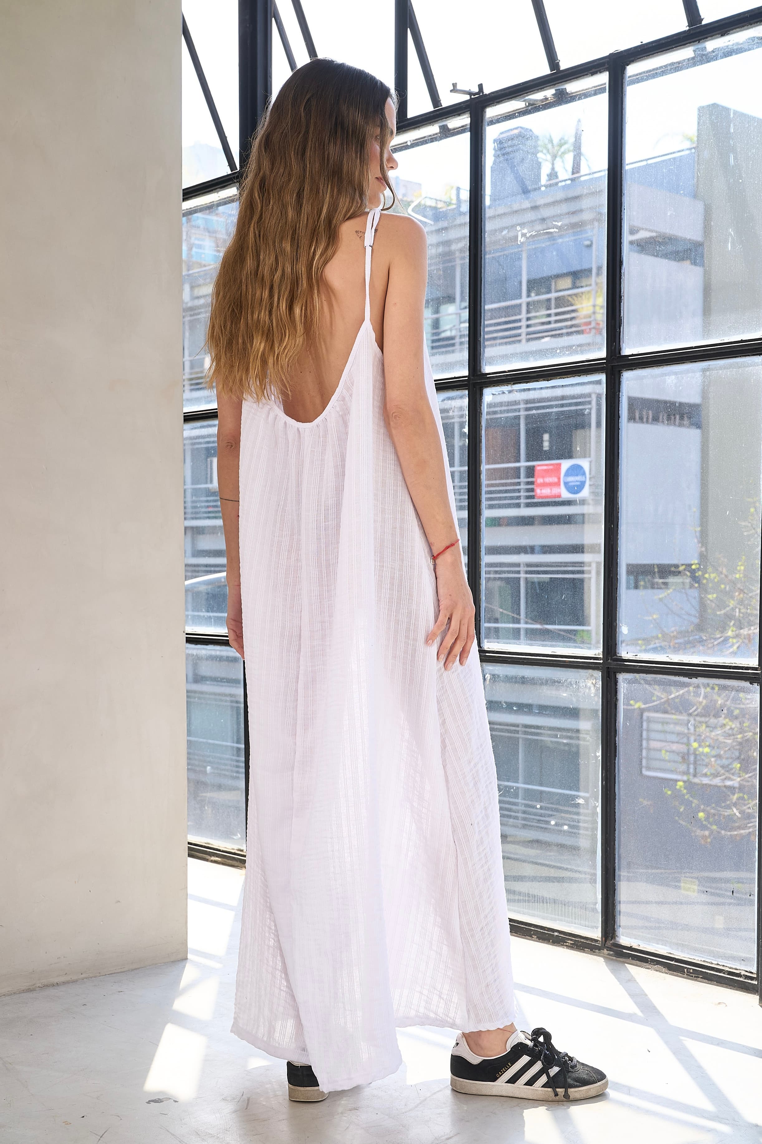 Vestido Manantiales - Art 1106 (lino ratier)