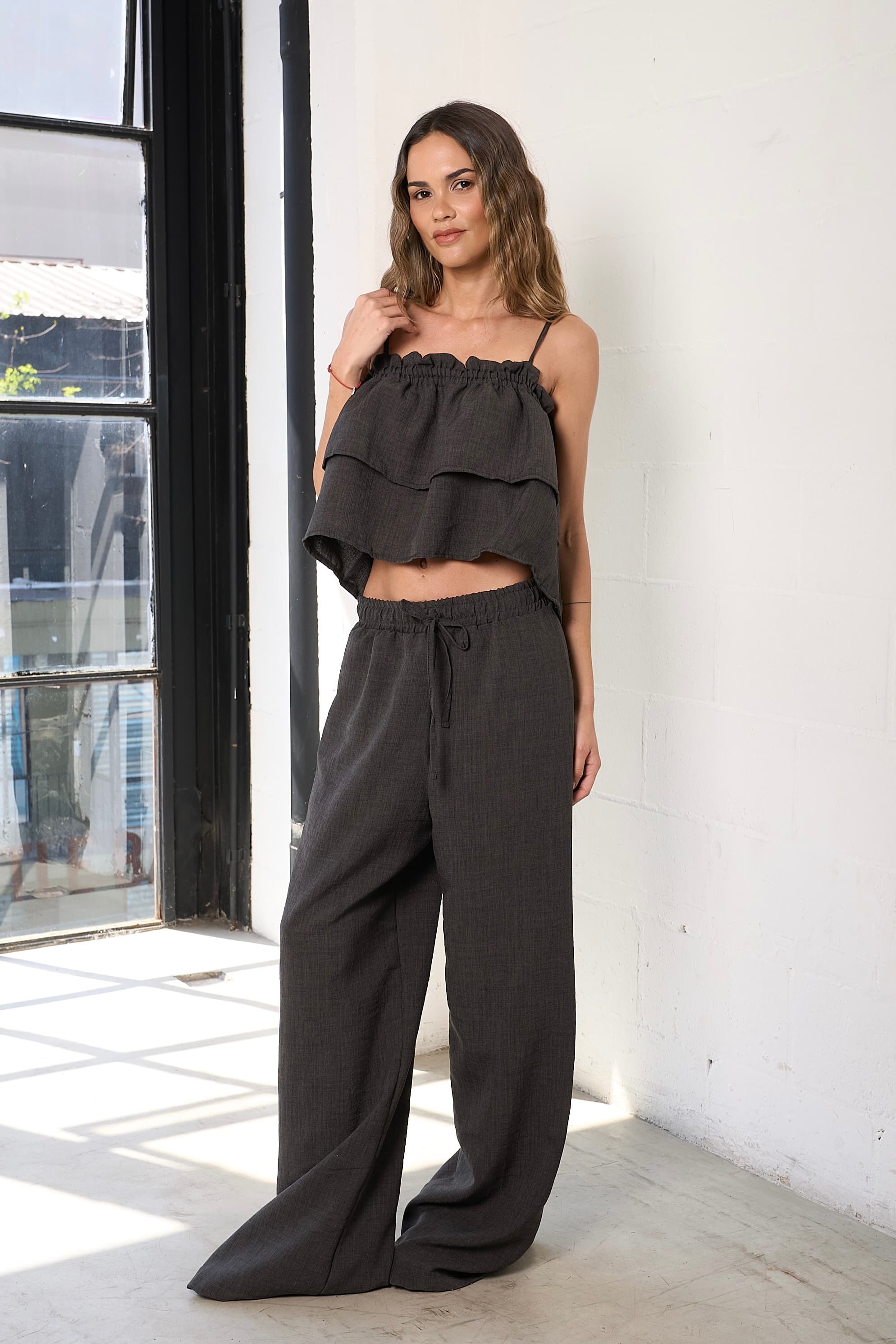 Blusa Portezuelo - Art 1393 (lino vintage)