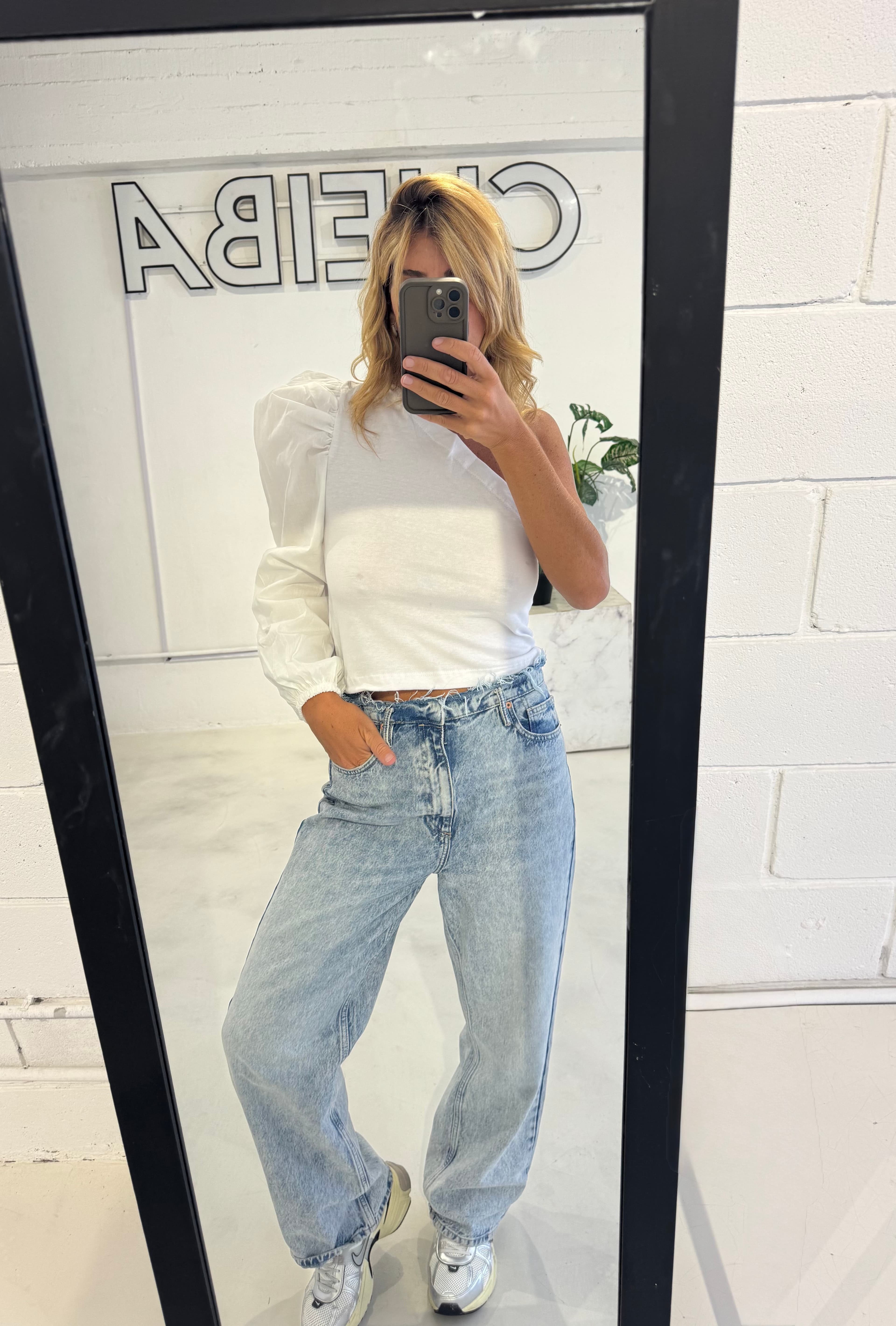 Blusa Tania - Jersey 1 hombro